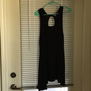 Casual black dress